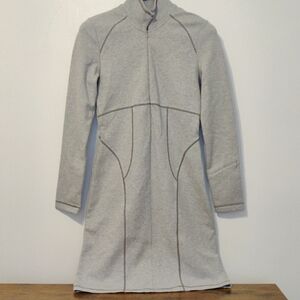 ATHLETA. Elegant Gray Women's Dress